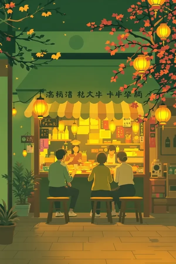 黄豆魔改《深夜食堂之约》都市剧场封面